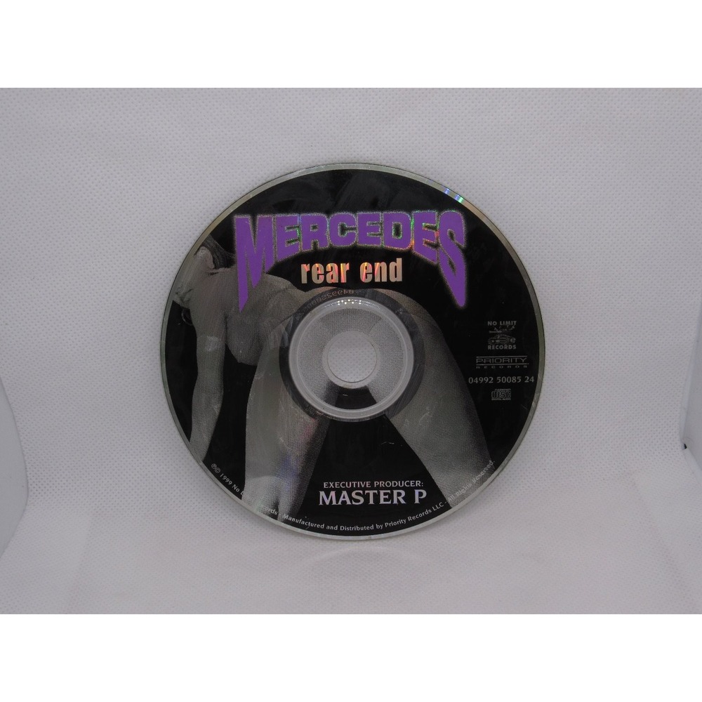 Mercedes - Rear‎ End CD 1999 Executive Producer Master P Hip Hop No Limit